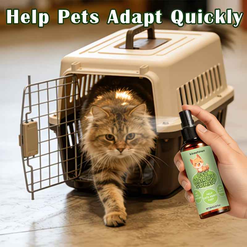 Spray Apaisant pour Animaux - Soulagement Naturel du Stress et de l'Anxiété pour Chiens et Chats