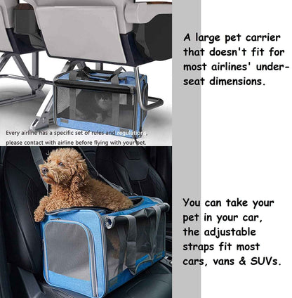 Sac de transport pour chat grande taille - Confort et sécurité pour vos animaux