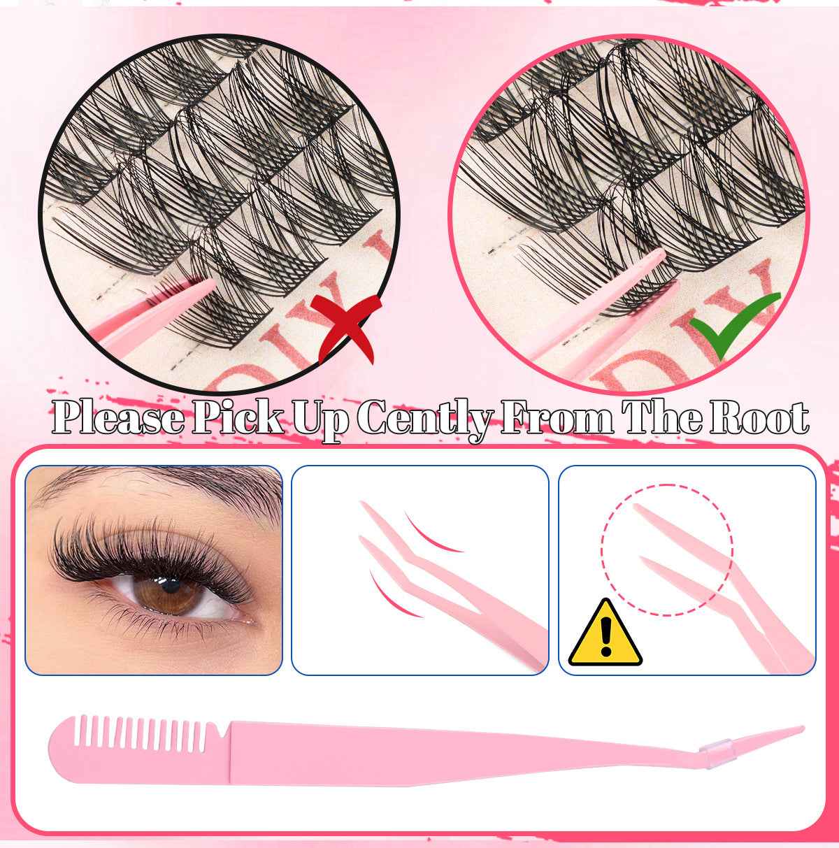 Transformez Votre Regard avec le Kit Faux Cils DIY Colorés