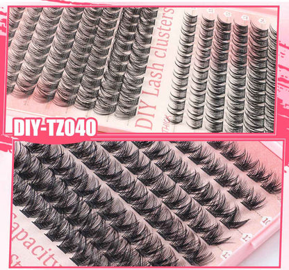 Transformez Votre Regard avec le Kit Faux Cils DIY Colorés