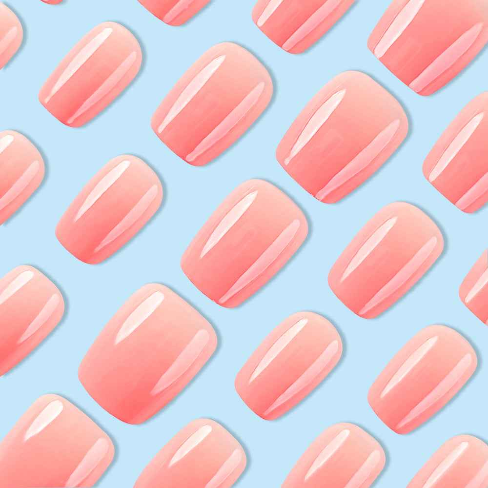 Autocollants d'Ongles Rose Glamour - Éclat Instantané pour Votre Style