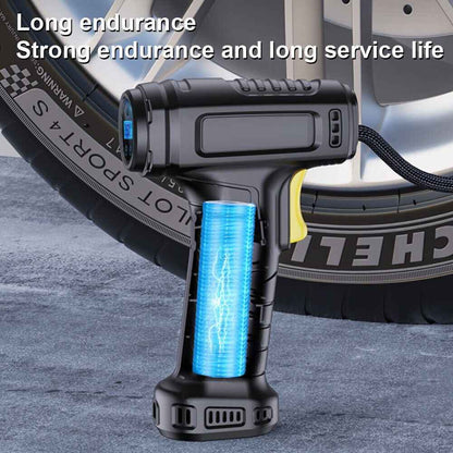 Wireless, Digital, USB Rechargeable Car Tire Inflator, Tire Air Compressor