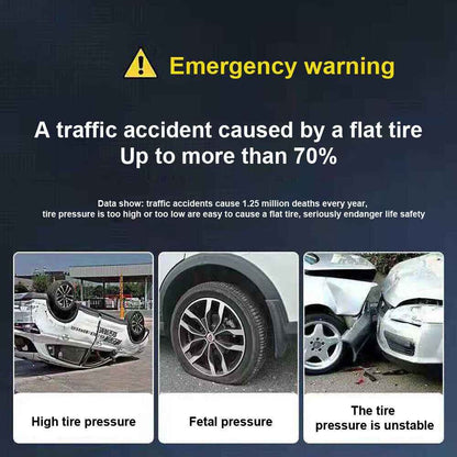 Wireless, Digital, USB Rechargeable Car Tire Inflator, Tire Air Compressor
