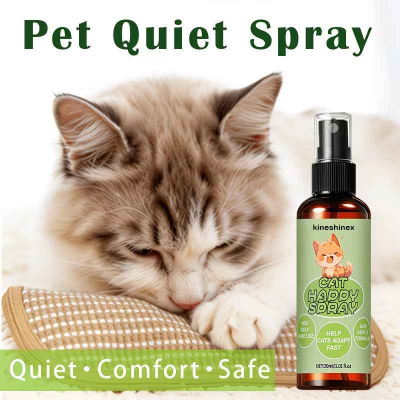 Spray Apaisant pour Animaux - Soulagement Naturel du Stress et de l'Anxiété pour Chiens et Chats